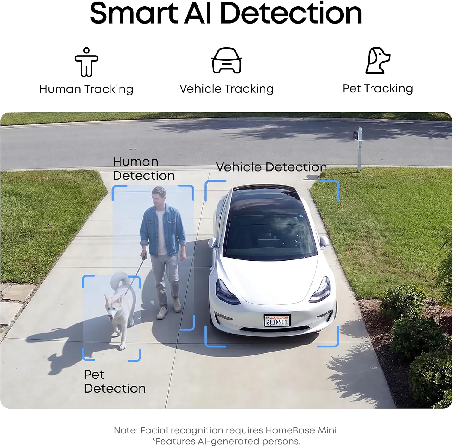 Thumbnail 6 de eufy Security eufyCam C37 T814X Outdoor Solar Camera, 2K, 360° AI Tracking