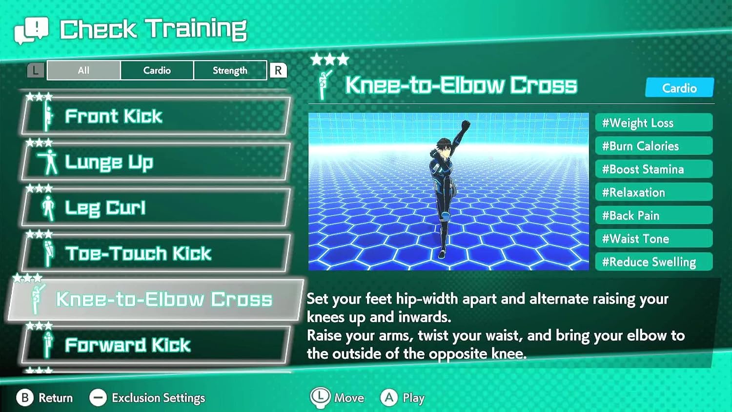 Detalle de Fitness Circuit – Kurzes, effektives Training auf der Nintendo Switch
