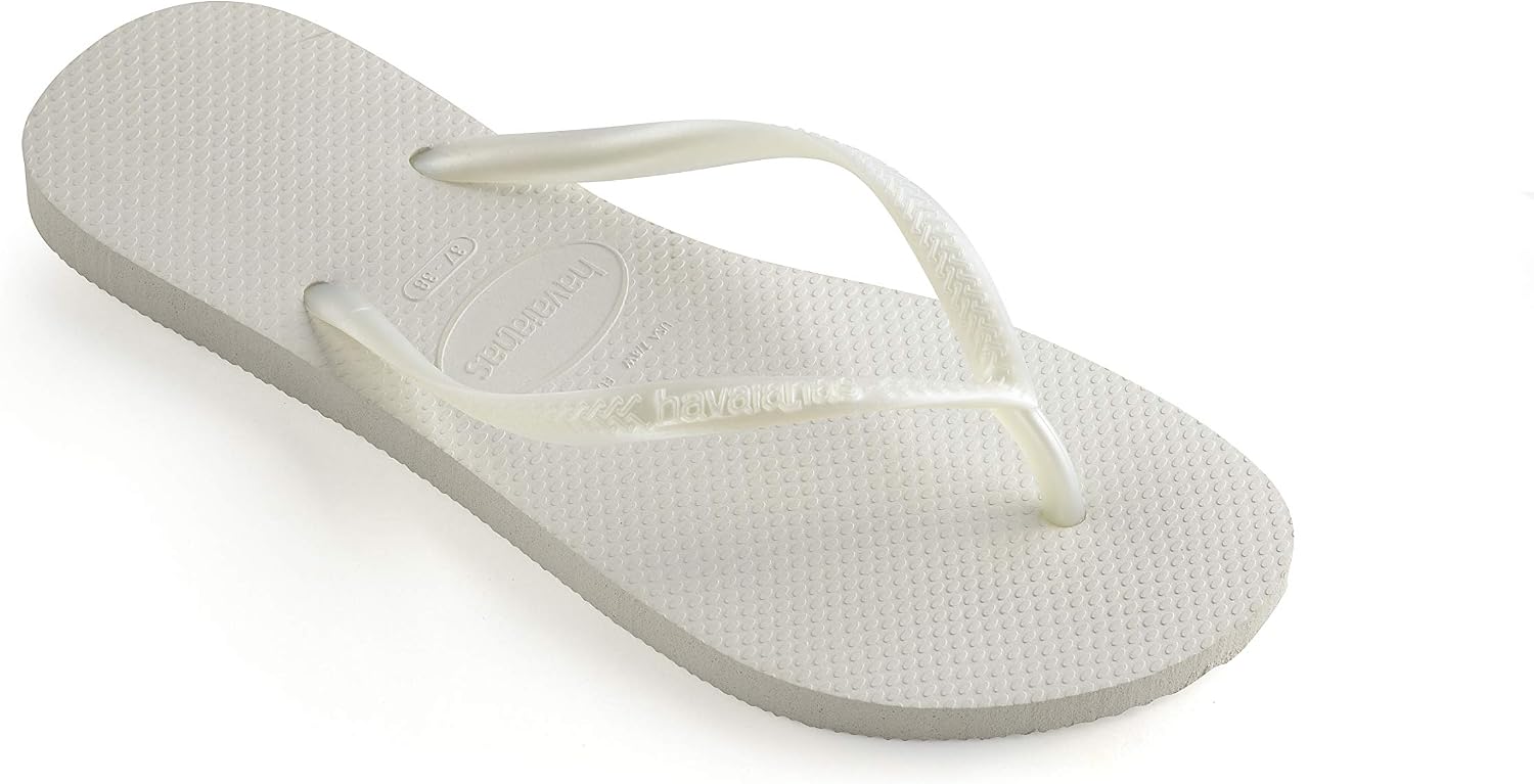 Detalle 2 de Havaianas Slim: Chanclas elegantes para mujer, ligeras y duraderas