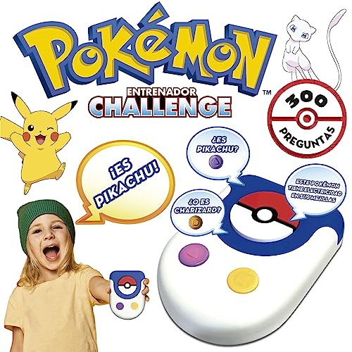 Thumbnail 2 de BORRAS Pokémon Entrenador Challenge – Juego electrónico infantil de adivinanza y estrategia (19828)