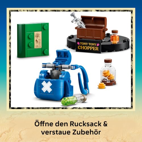 Thumbnail 4 de LEGO ONE PIECE Tony Tony Chopper 75643 – 19 cm bewegliche Figur zum Sammeln und Spielen