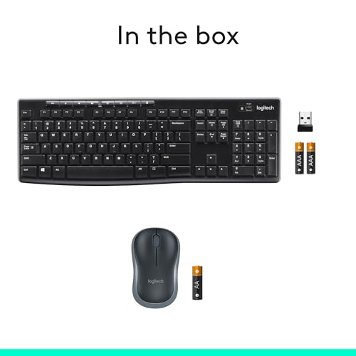 Thumbnail 10 de Logitech MK270 Wireless Keyboard and Mouse Combo for Windows