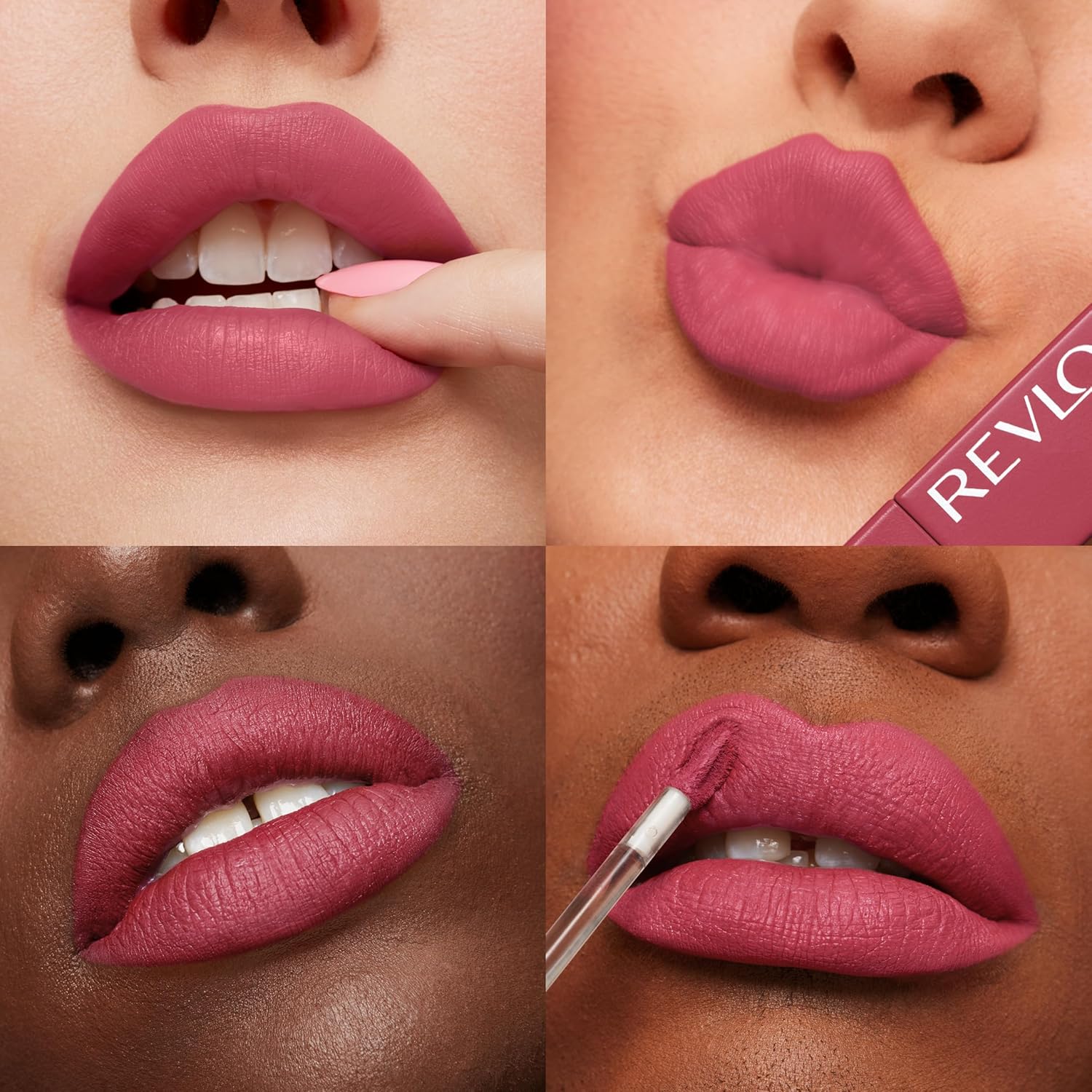 Thumbnail 4 de Revlon ColorStay Limitless Matte Liquid Lipstick 006 Manifest – ultralang haltender, veganer Flüster-Lippenstift