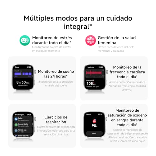 Thumbnail 10 de XIAOMI Redmi Watch 6 NFC: Reloj inteligente con AMOLED 2.07