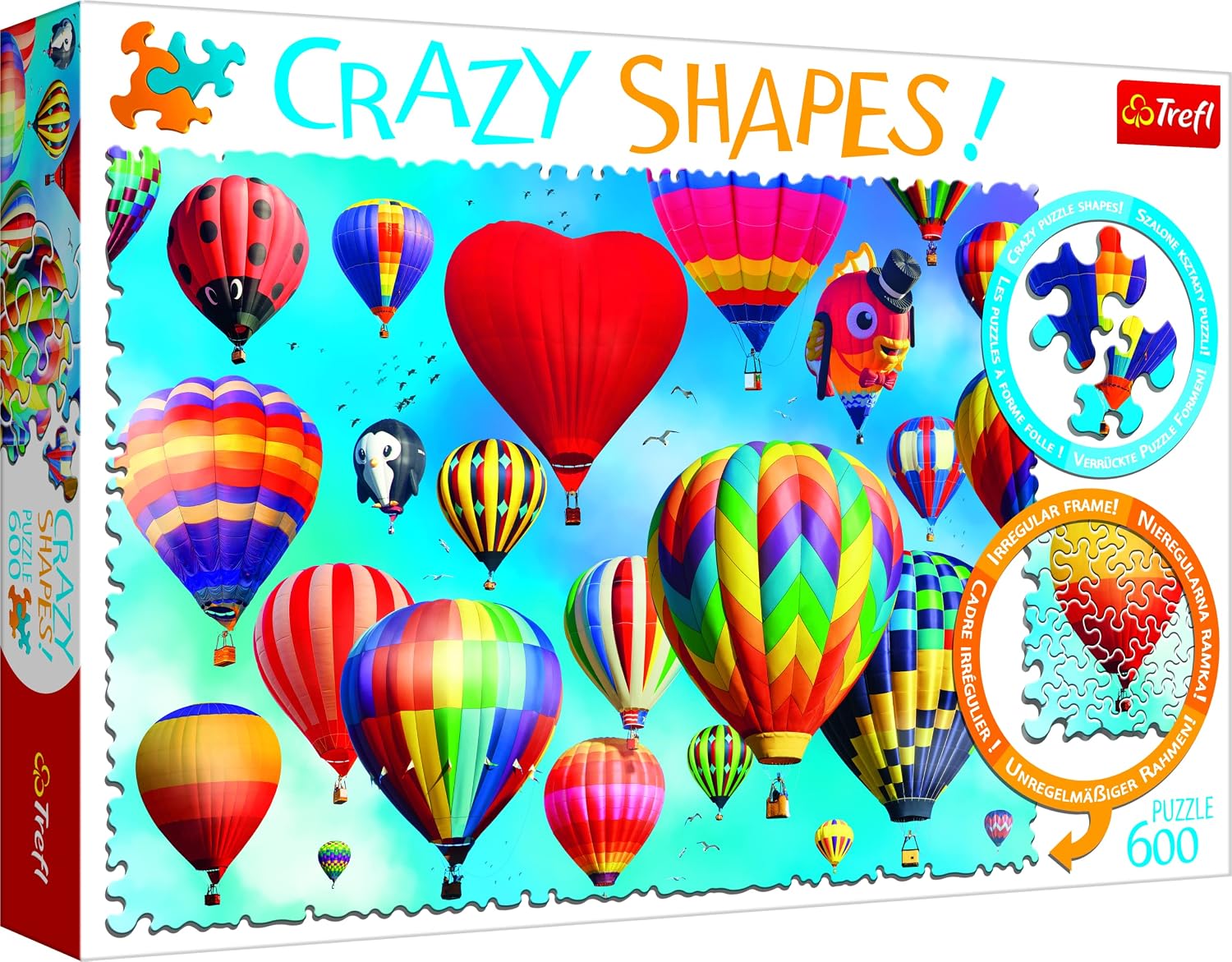 Imagen de Trefl Puzzle Bunte Luftballons 600 Teile en OfertitasTOP
