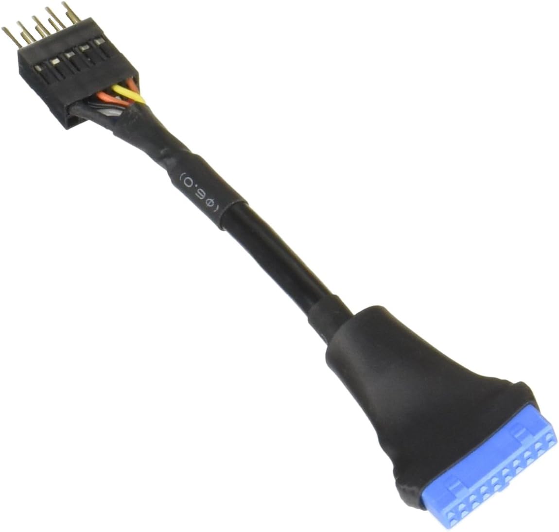 Thumbnail 1 de 変換名人 MB-USB3/2 USBヘッダー変換ケーブル、USB 3.0 20ピンからUSB 2.0 10ピン×2へ