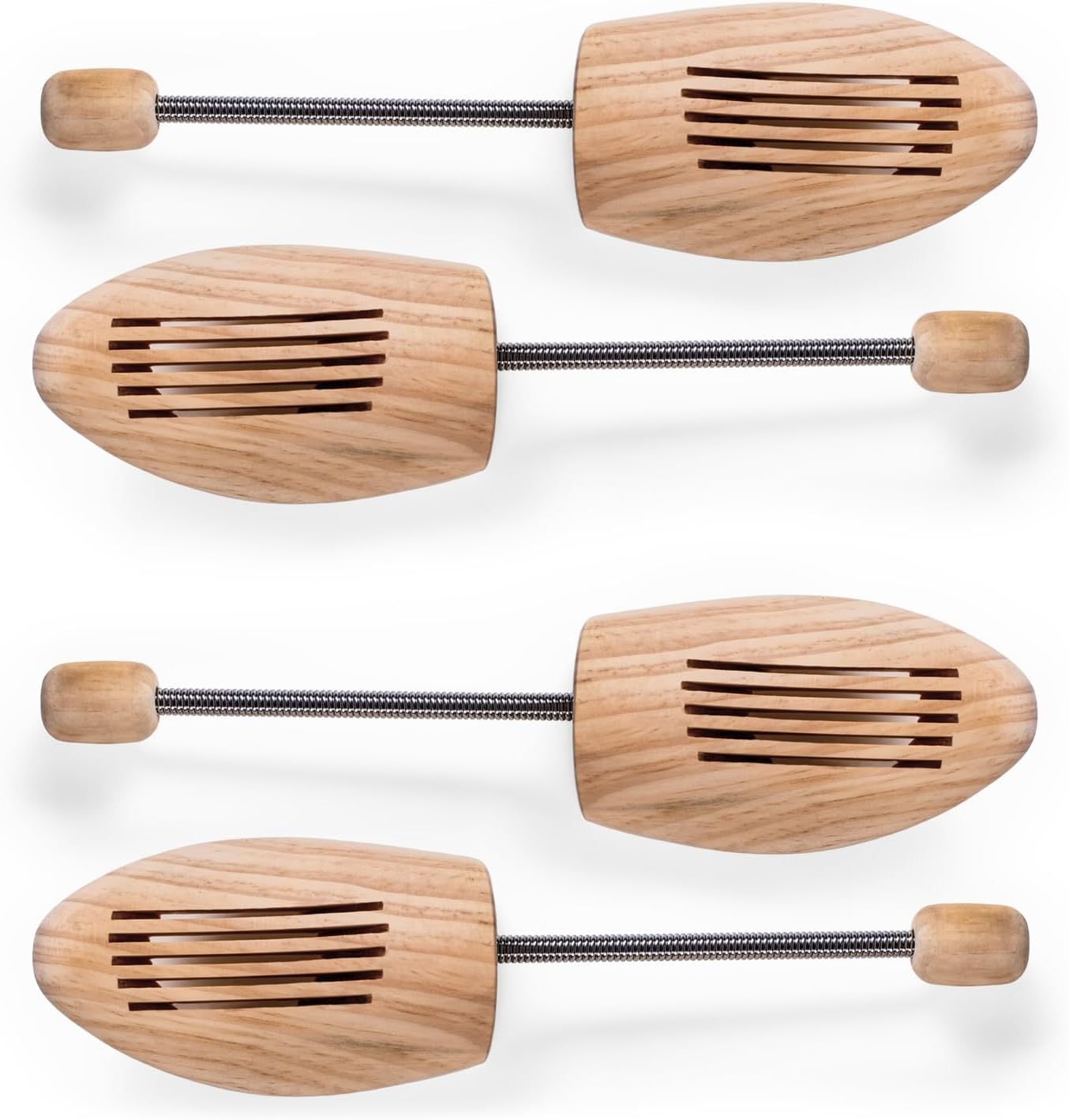Detalle de Blumtal Schuhspanner Holz – verstellbar für Damen & Herren, Knick- und Faltschutz