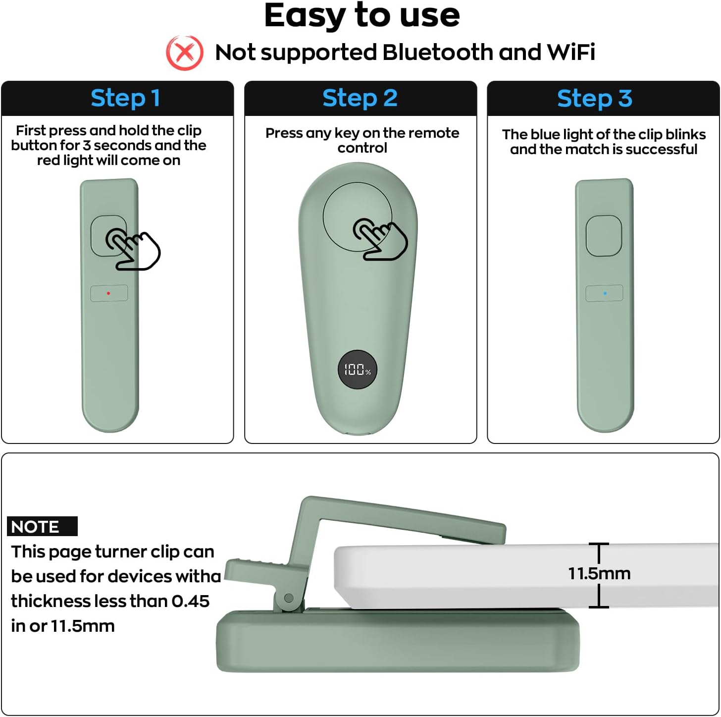 Detalle 2 de RF Page Turner for Kindle Paperwhite