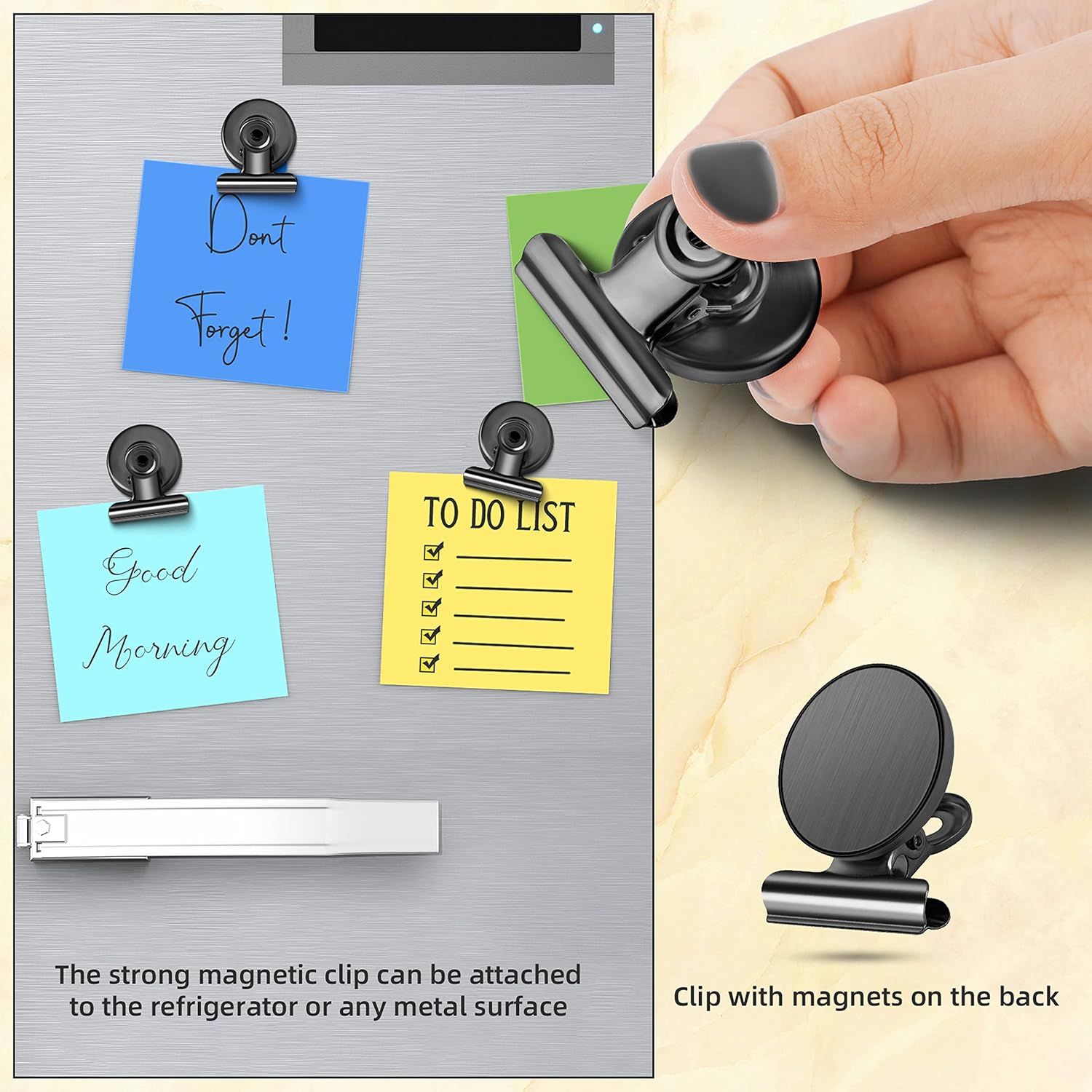 Detalle de Grtard 12-Pack Magnetic Clips ⚙