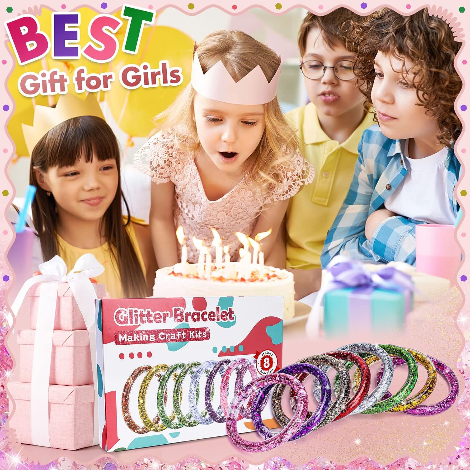 Thumbnail 6 de CITSKY Basteln Mädchen Bastelset ab 4 Jahren