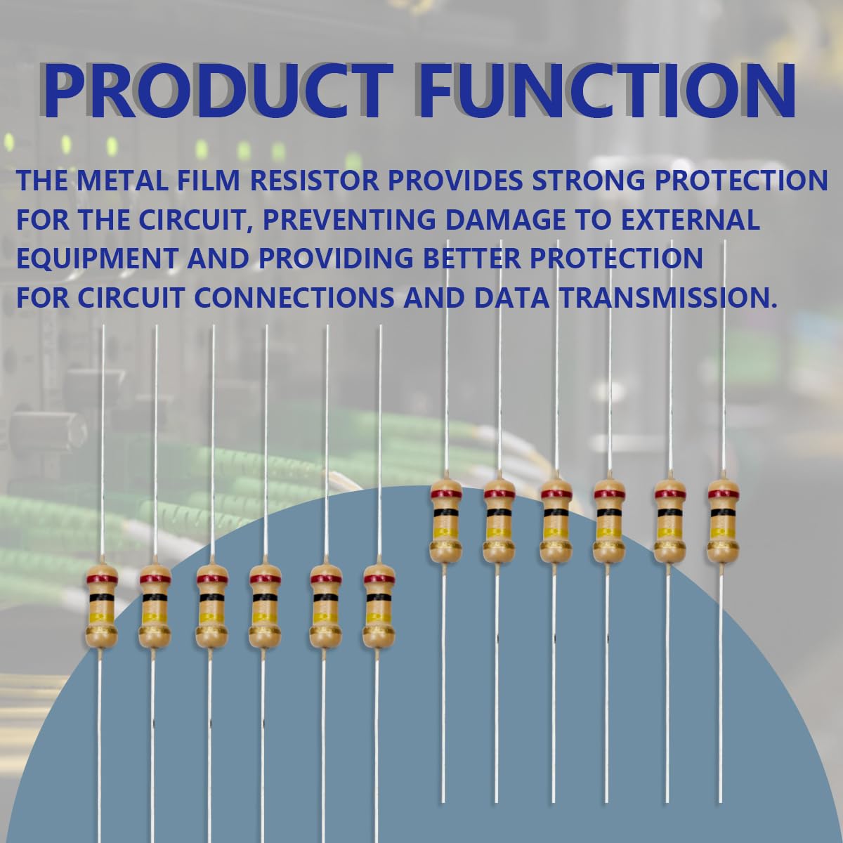 Thumbnail 3 de Innfeeltech 100 Stück 200 kΩ Widerstand 🔧