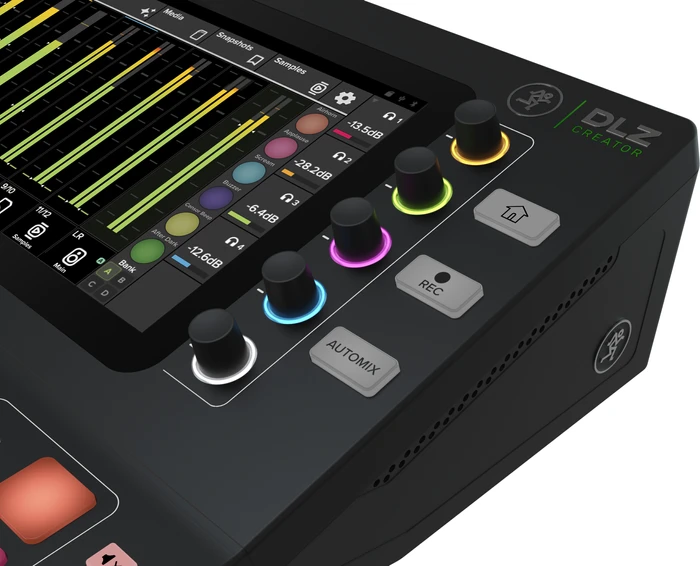 Thumbnail 9 de Mackie DLZ Creator – Audio-Mixer für Podcasts & Livestreams mit Mix Agent