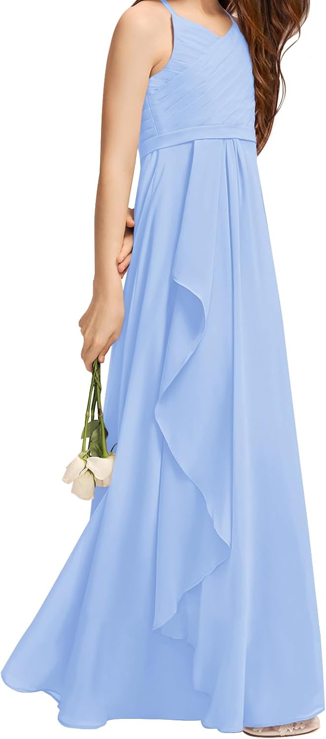 Thumbnail 4 de Imily Bela Girls A-Line Halter Dress: Junior Bridesmaid Flower Girl Gown