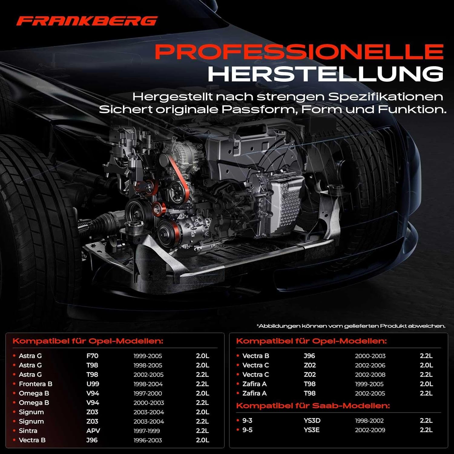 Thumbnail 2 de Frankberg Belt Tensioner 90502421 pulley 🚗