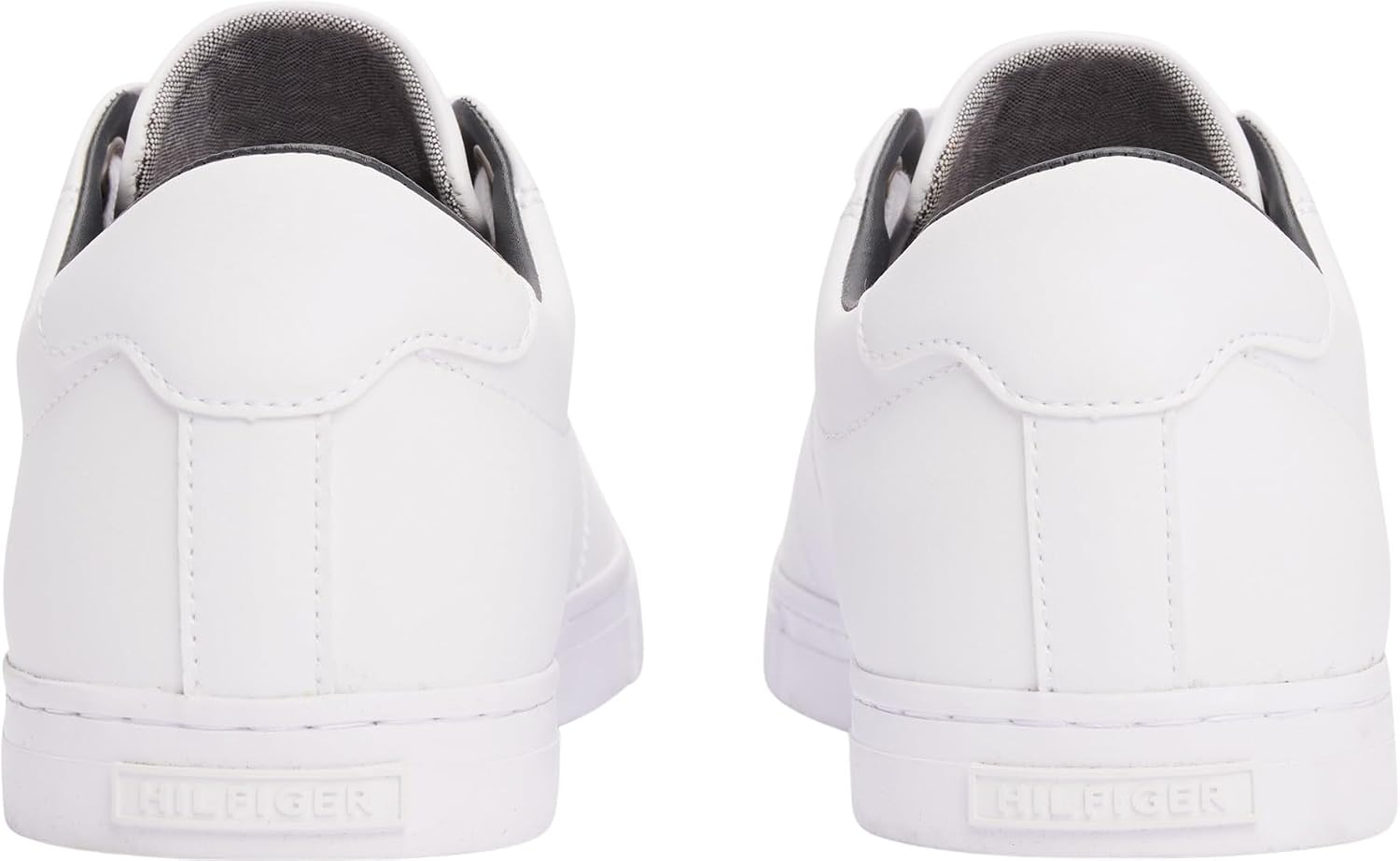 Detalle 2 de Tommy Hilfiger Herren Cupsole Sneaker Essential Leather Schuhe – Leder-Sneaker mit Marken-Details