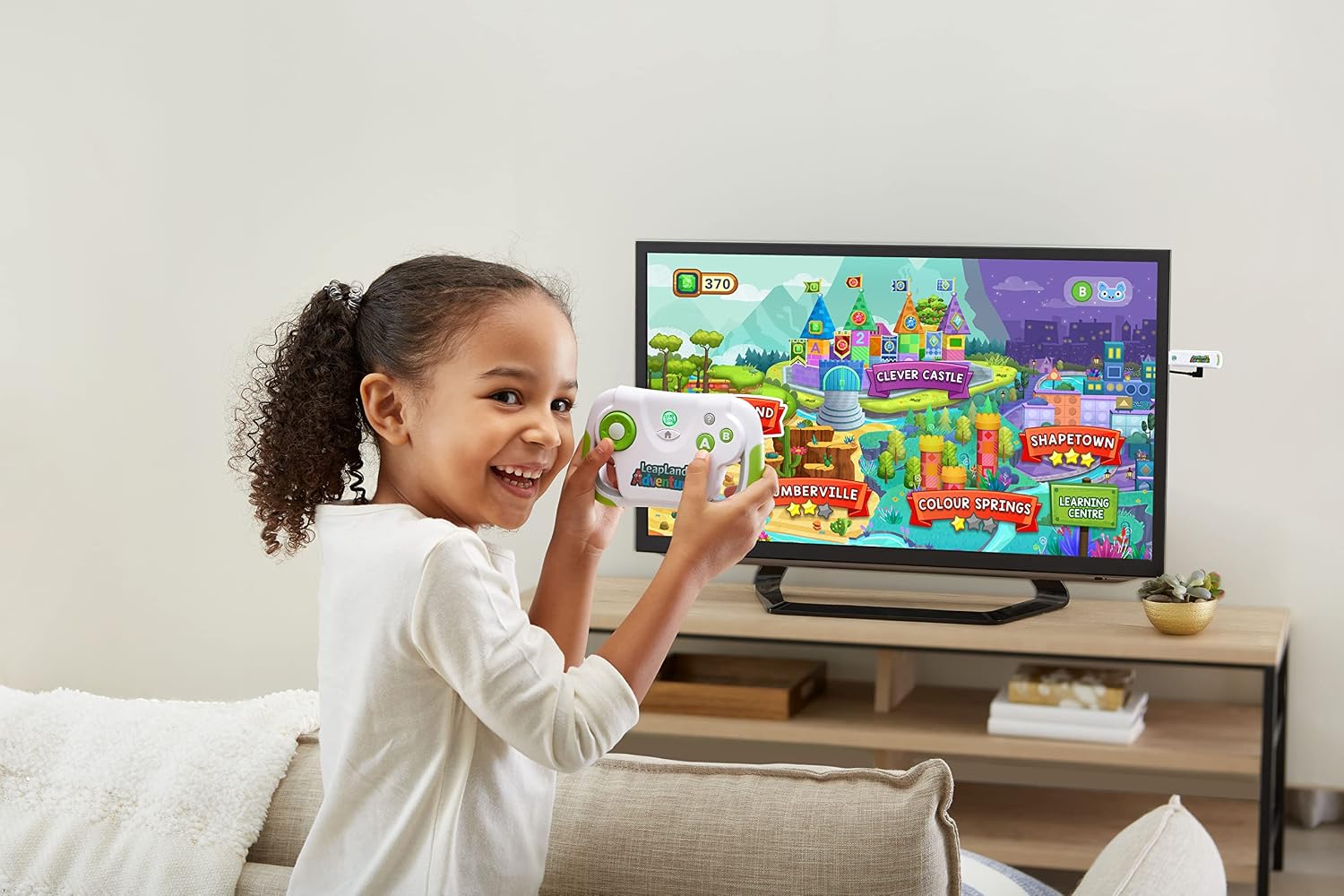 Thumbnail 6 de LeapFrog LeapLand Adventures kids game console with 150+ learning activities (3 years+)