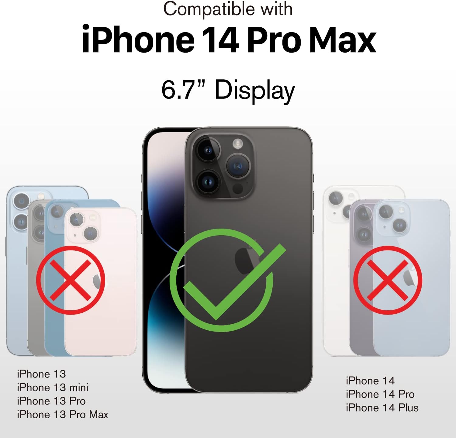Detalle 2 de VENA VN2188 vCommute Wallet Case for iPhone 14 Pro Max, Black Slate