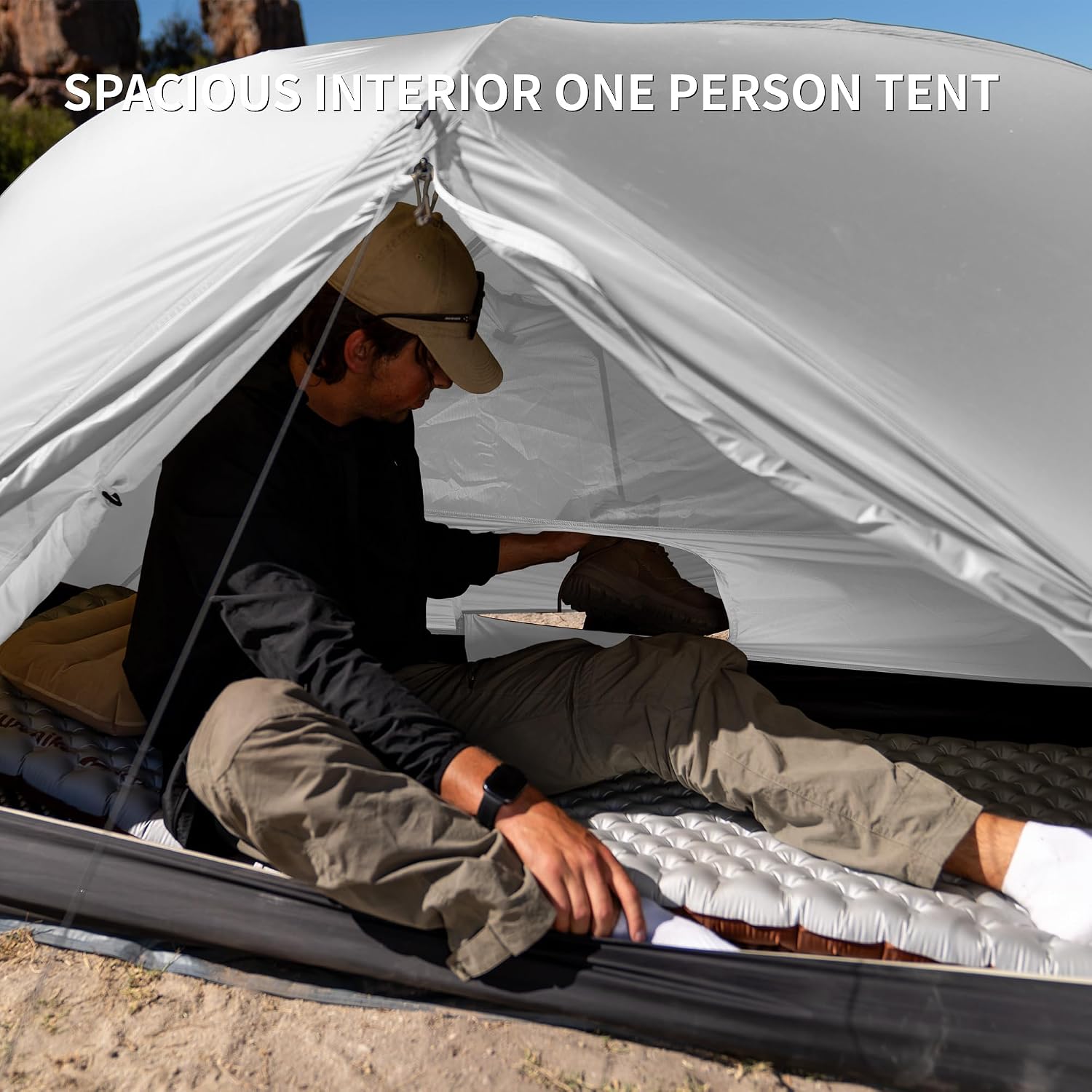 Thumbnail 6 de Naturehike Mongar Pro koepeltent voor 1 persoon, nylon en 3-4 seizoenen