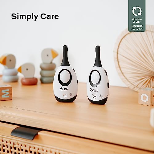 Thumbnail 1 de Babymoov Simply Care Babyphone Audio avec VOX – Portée 300 m, double alarme