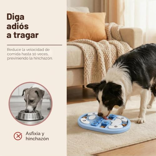 Thumbnail 3 de Blanlody Juguete Interactivo para Perro: estimula la inteligencia y el ritmo de comida