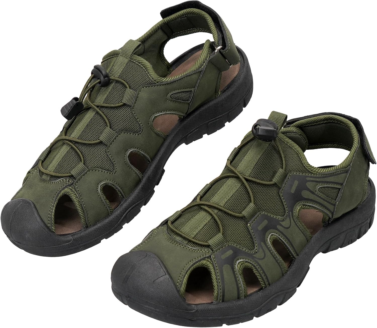 Detalle de JOMIX MOX260380 sandali da uomo da trekking con punta protetta e suola antiscivolo