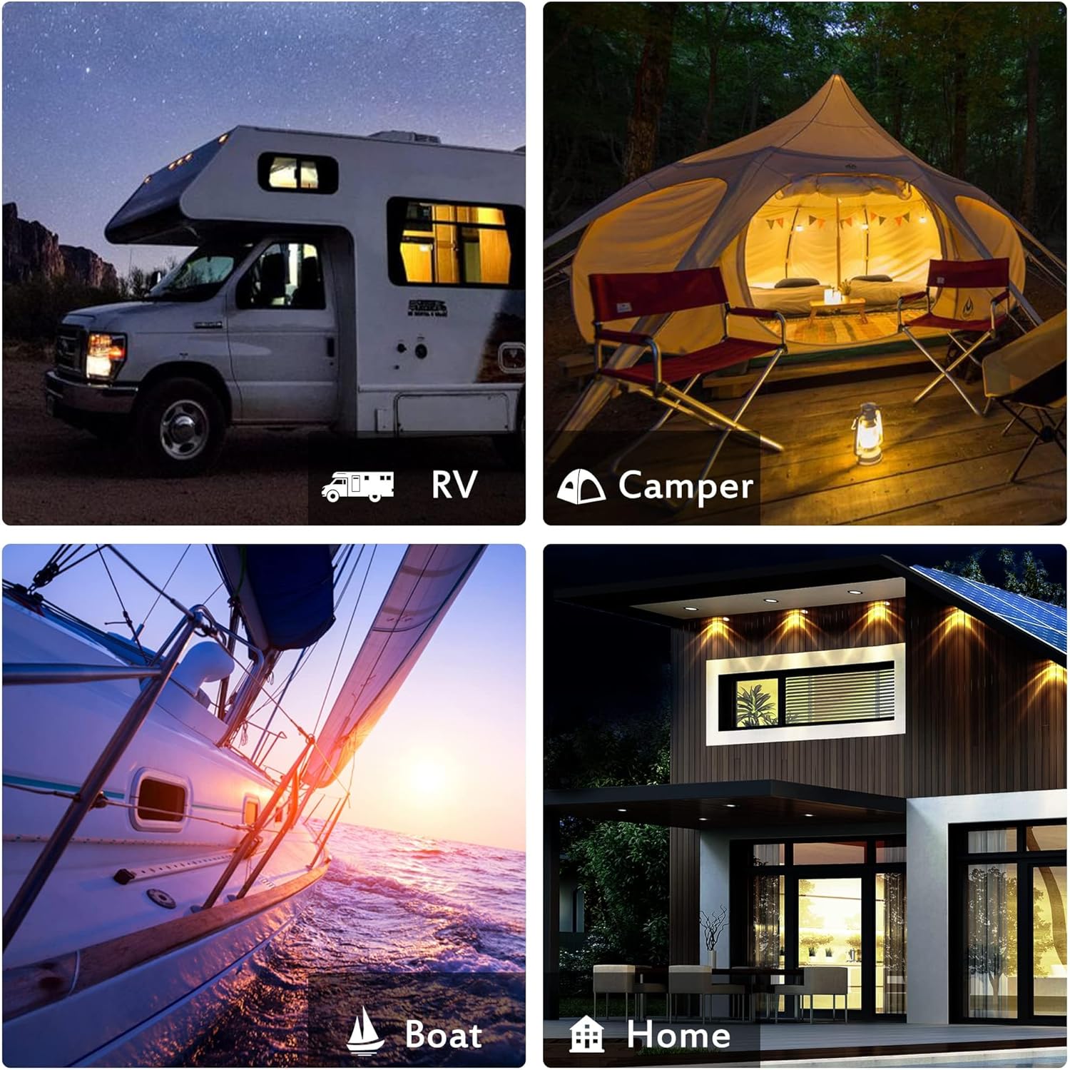 Thumbnail 5 de JJN 200W 2×100W N-Type Solar Panel for RVs ☀