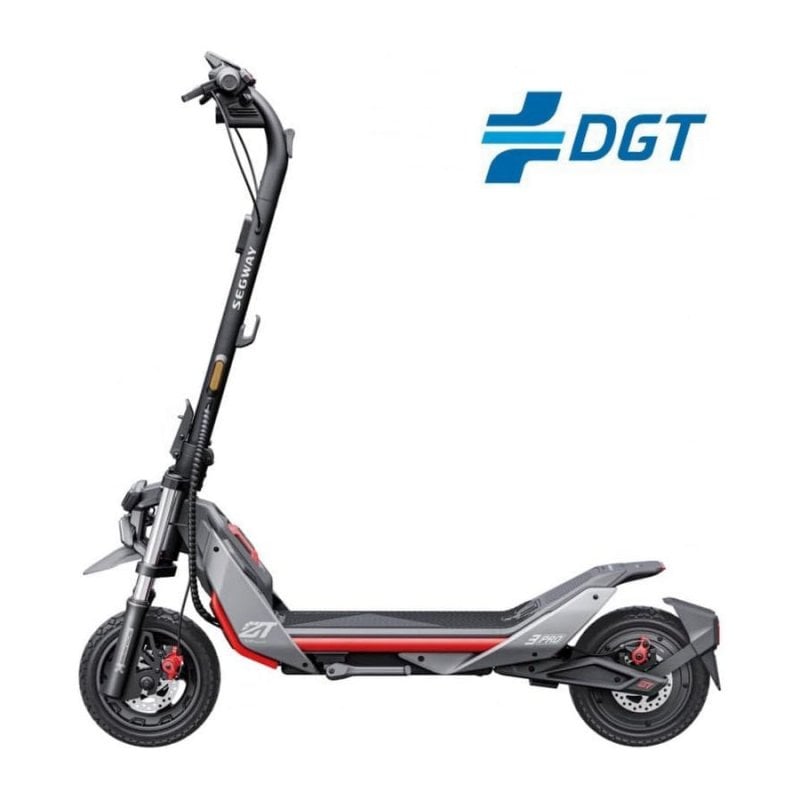 Detalle 2 de Segway ZT3 Pro E patinete eléctrico 650 W gris/rojo 🛴