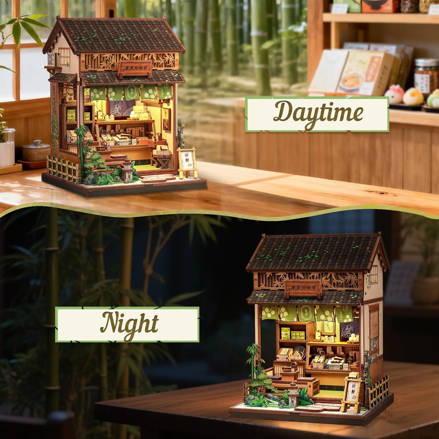 Thumbnail 6 de CUTEBEE Book Nook Japanese Wagashi Shop
