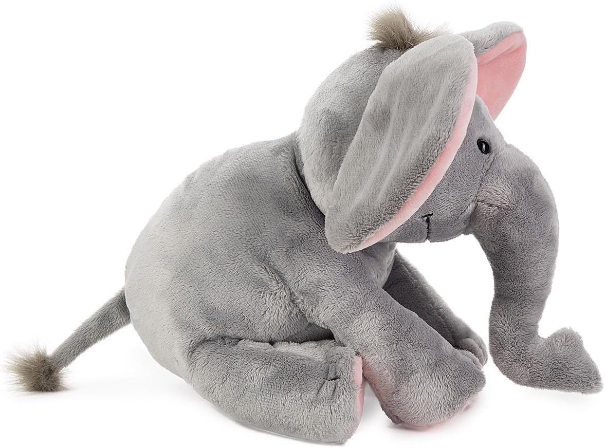 Detalle de Schaffer Knuddel mich! 5193 SugarBaby Rosé – pluszowy słoń L, 30 cm