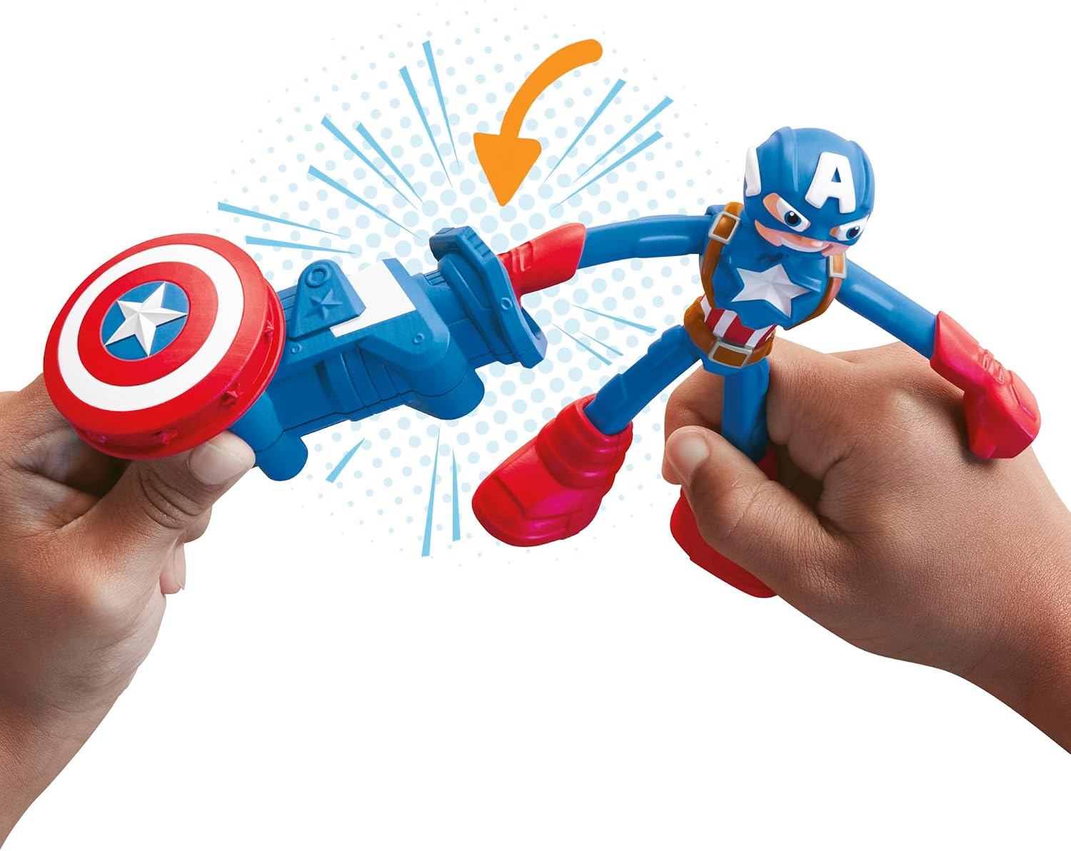 Thumbnail 5 de Play‑Doh Captain America Bouclier tamponneur 🎨