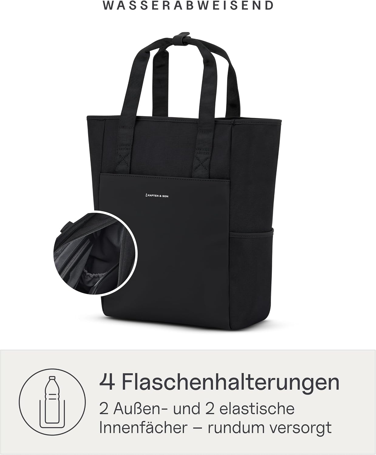 Thumbnail 4 de Kapten & Son Lindby 12 L Wickelrucksack