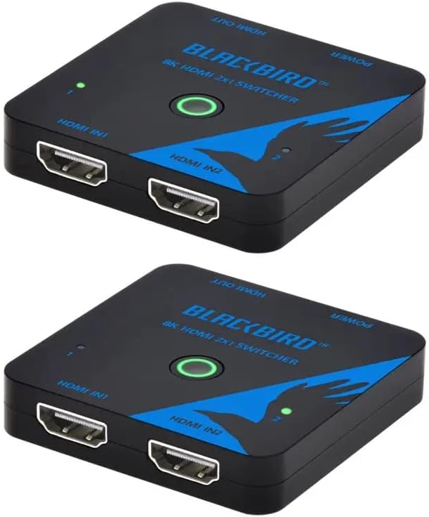 Thumbnail 2 de Monoprice Blackbird Series 2x1 HDMI Switch (HDMI 2.1, 8K@60Hz, 4K@120Hz)