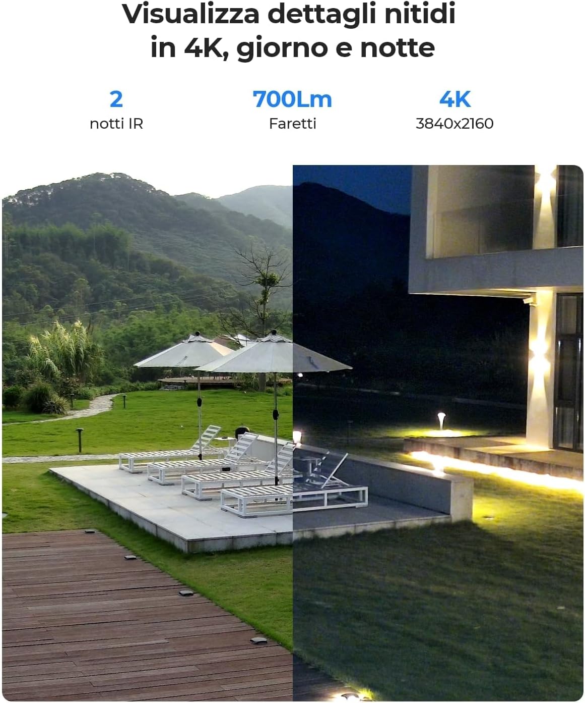 Thumbnail 2 de Reolink RLC-81PA Telecamera 4K 180°