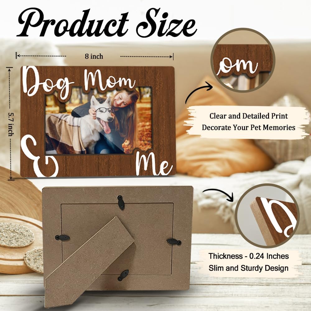 Detalle 2 de Wooden Pet Picture Frame, 4 x 6-Inch