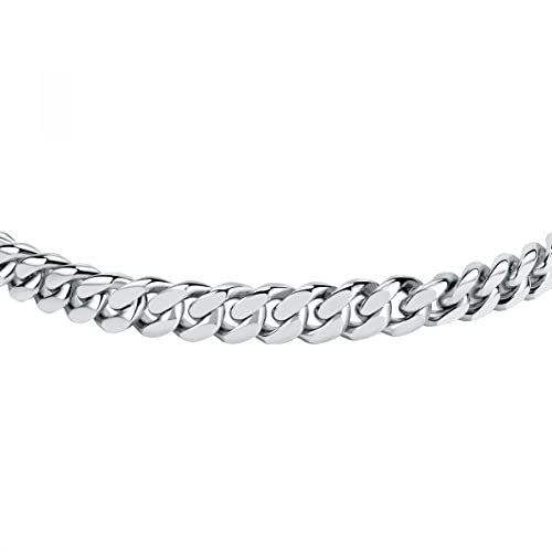 Detalle 2 de Morellato CATENE: Bracciale da uomo in acciaio, 22 cm, stile sobrio e duraturo