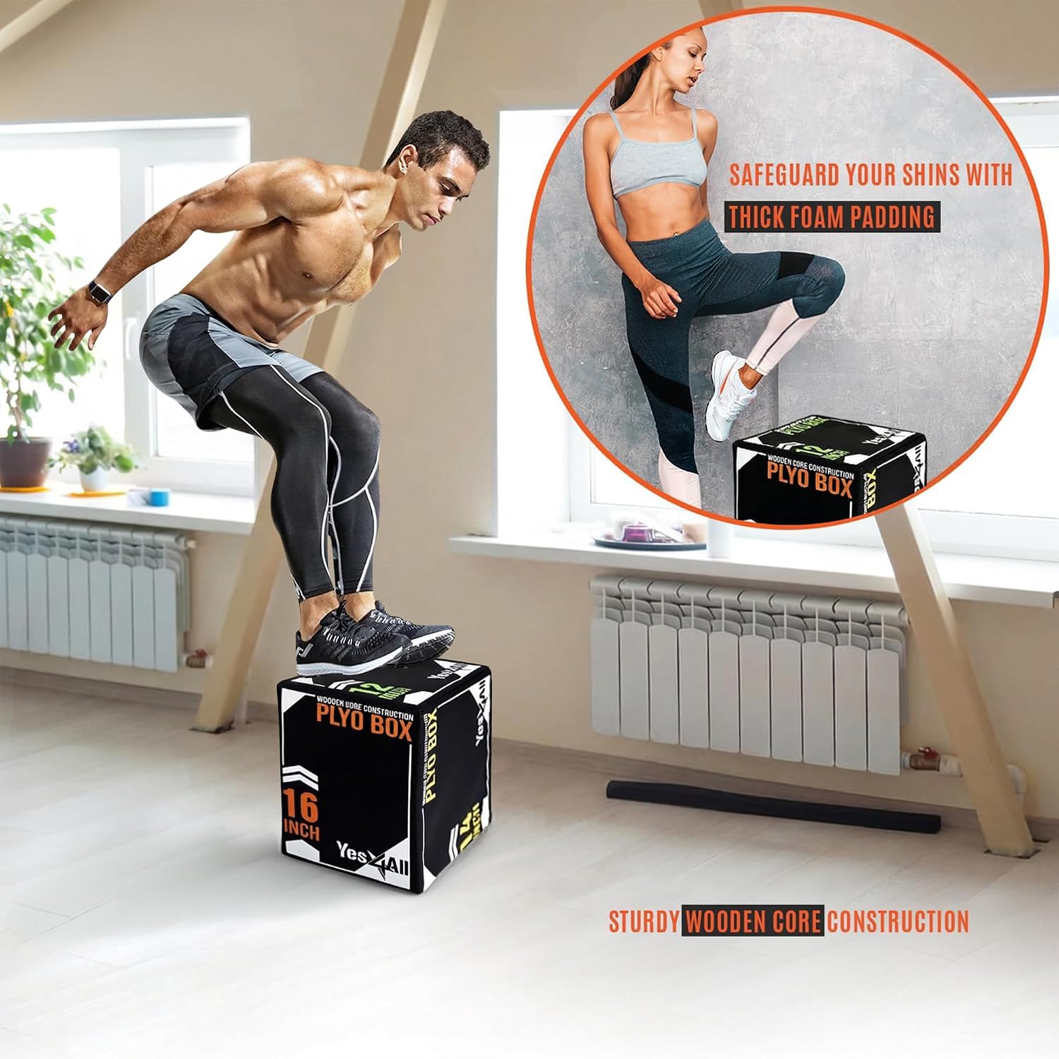 Thumbnail 6 de Yes4All Plyo Box with Wooden Core