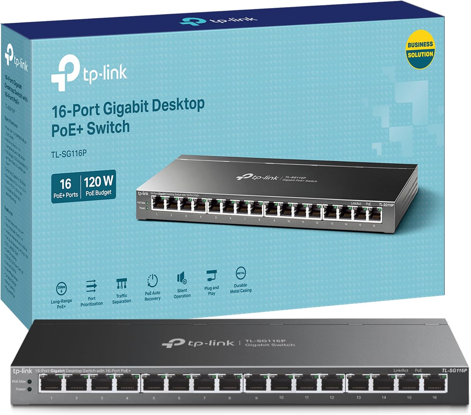 Thumbnail 5 de TP-Link LS1005G 5-Port Gigabit Ethernet Switch