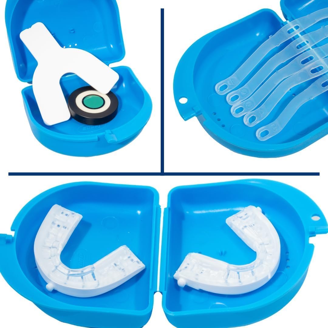 Detalle de Somnofit-S Anti-Snore Mouth Guard by SnoreLessNow (Swiss-Made, FDA Cleared) — Adjustable Anti-Snoring Mouthpiece