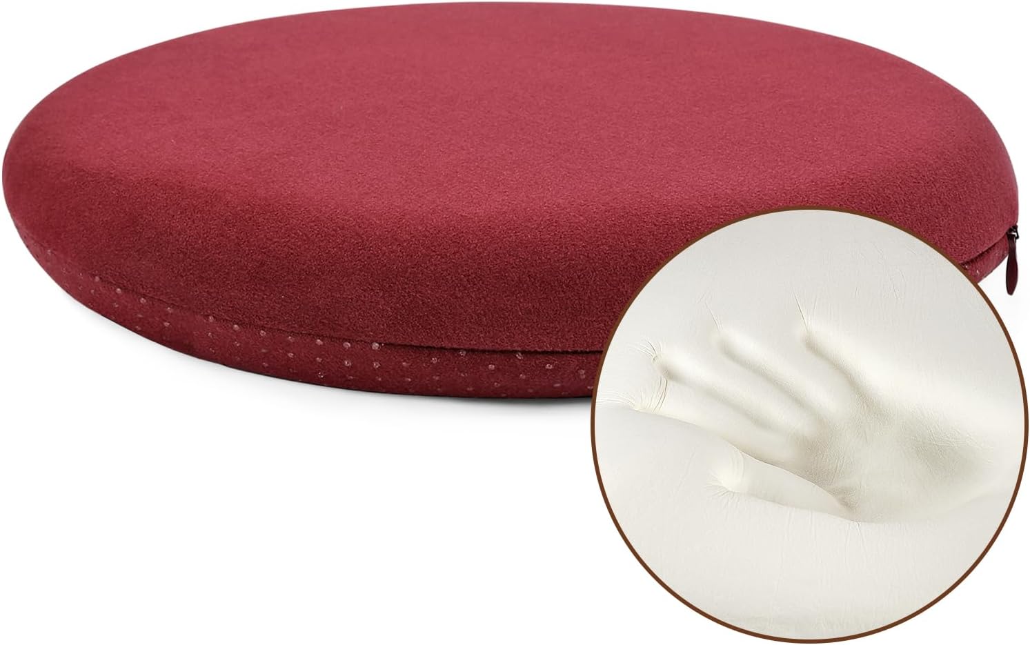 Detalle de BUYUE Memory Foam Seat Cushion, 16.5-inch