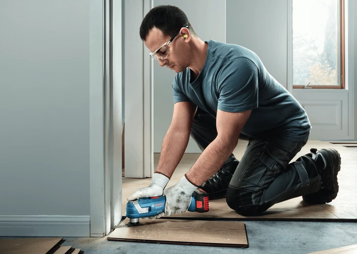 Detalle de Bosch Professional GOP 18V-34 (ohne Akku) – Multifunktionswerkzeug im 18V System