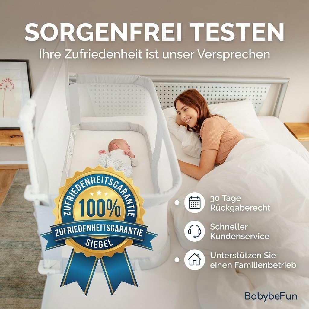 Thumbnail 6 de BabybeFun Beistellbett Baby für Elternbett