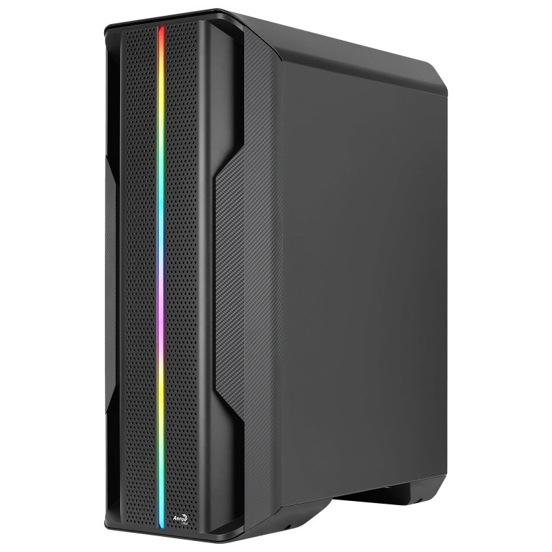 Thumbnail 1 de Aerocool Splinter Duo: caja semitorre con cristal templado y iluminación ARGB