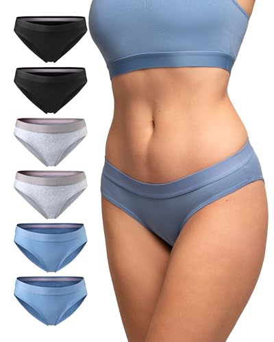 Detalle de DANISH ENDURANCE Strings coton bio, lot de 3