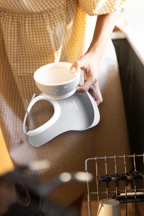 Thumbnail 5 de BabyBjörn Vajilla bebé 3 piezas, gris 🍽