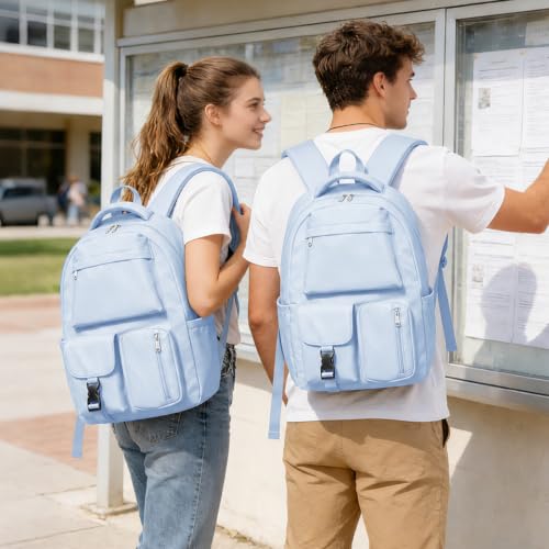 Thumbnail 6 de WEPLAN School Backpack: Lightweight, Waterproof 14-Inch Laptop Rucksack for Everyday Study and Travel