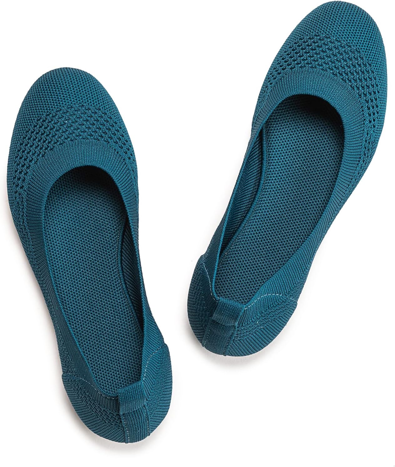 Thumbnail 6 de Frank Mully Damen Ballerinas Slip-On aus Strick mit runder Spitze – Runde Zehe