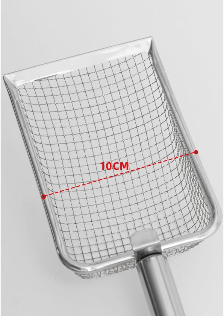 Thumbnail 2 de PlushPlumage Stainless Steel Cat Litter Scoop — Durable Mesh, Ergonomic Handle, Easy to Clean (Silver)