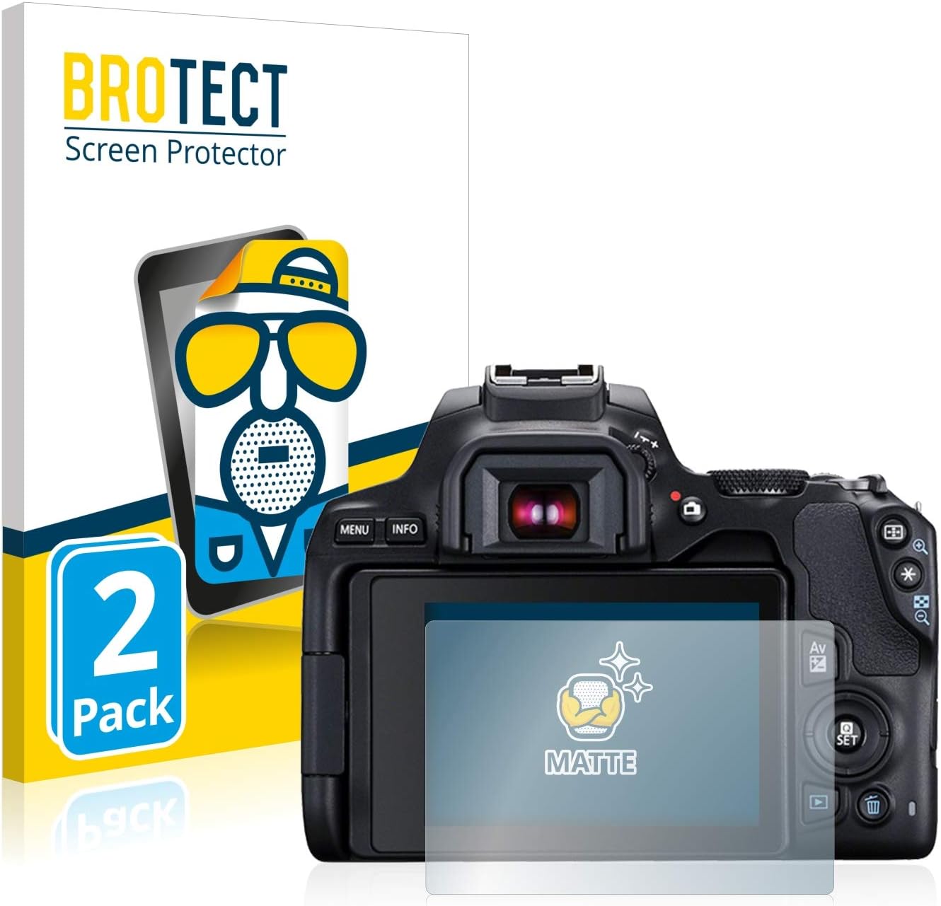 brotect Canon EOS 250D protection écran mat