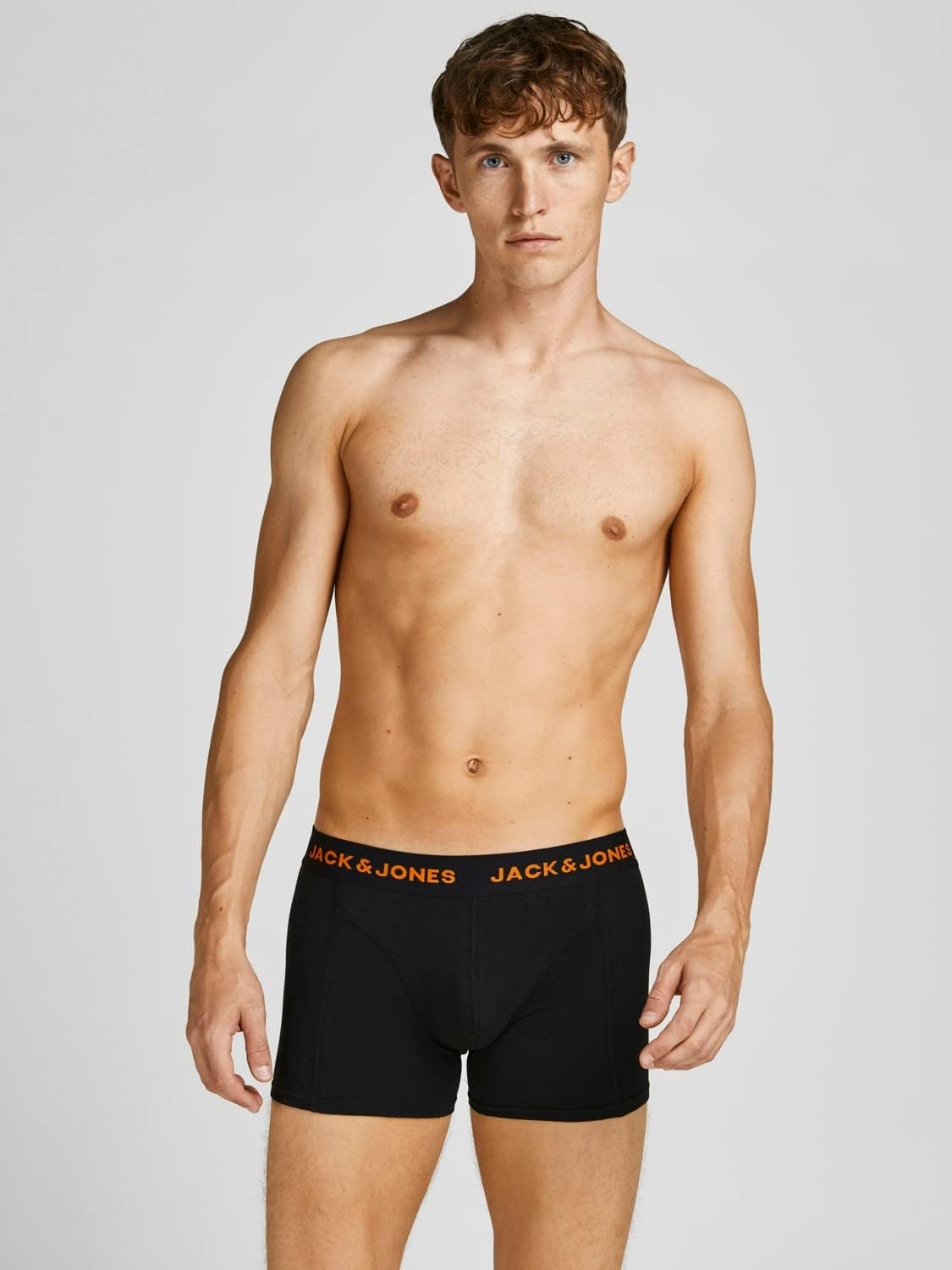 Detalle de Jack & Jones Jacblack Friday Trunks 5 Pack Ltn Bóxer para Hombre – Negro, Talla M