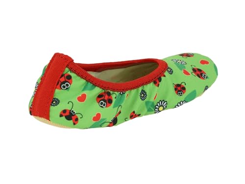 Detalle 2 de Lico G 1 STYLE Unisex Kinder Gymnastikschuhe, Grün/Rot, Größe 40 EU